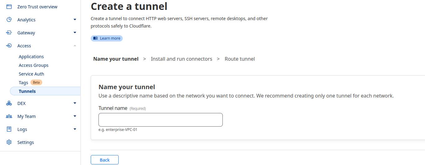 Cloudflare Tunnel